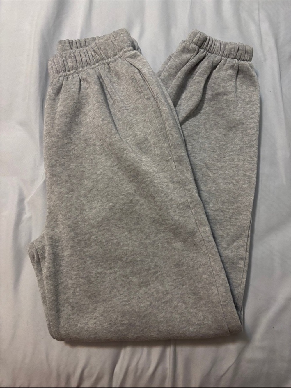 SHEIN Light Grey Cozy Jogger Pants